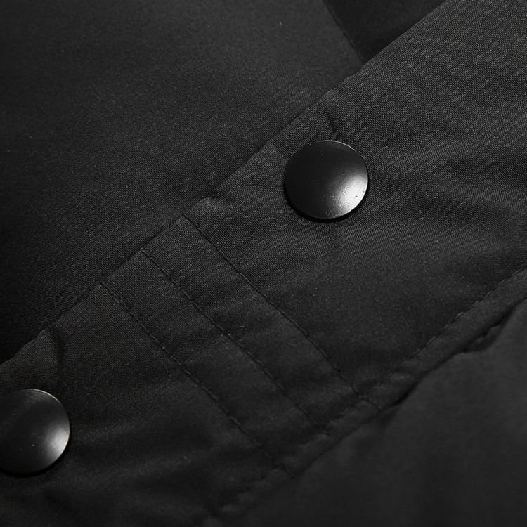 Colour Block Hooded Pocket Europeisk Glidelåsvest