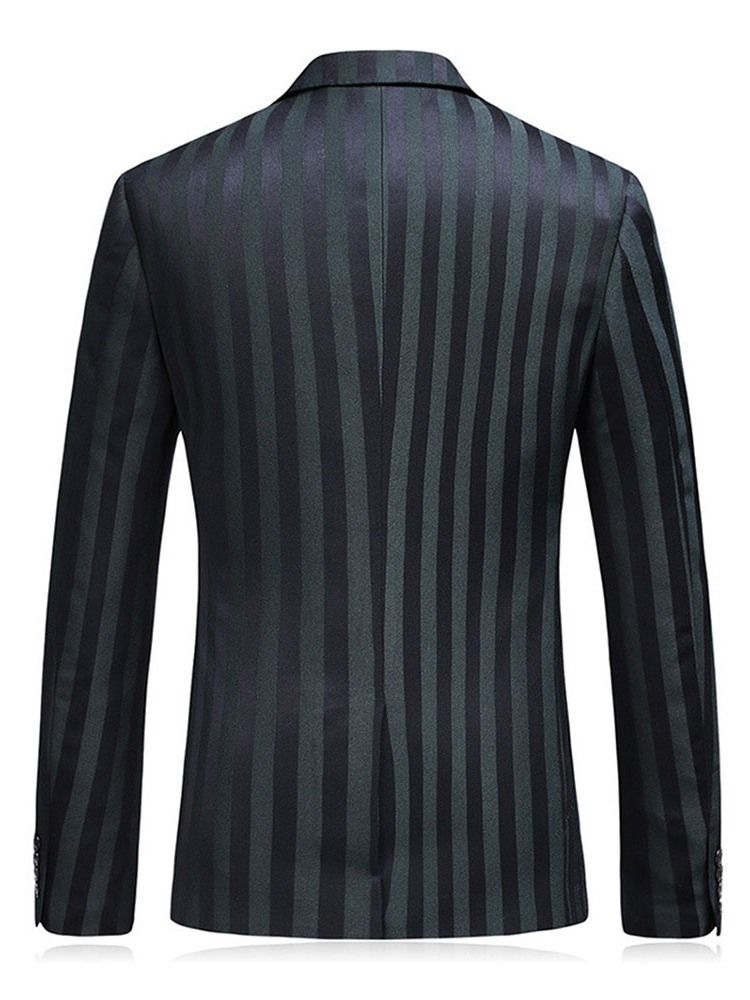 Blazer Enkelt-Breasted Mote Herre Kjole Dress
