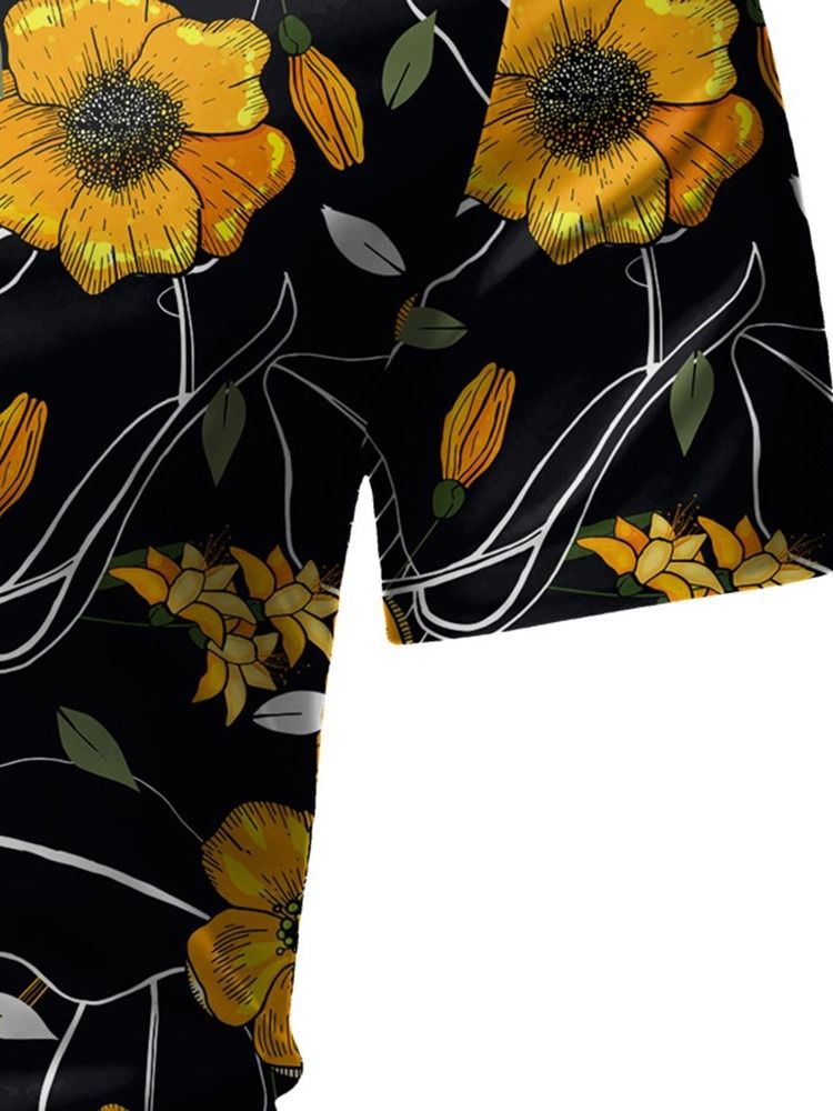 Print Blomsterbukser Herreantrekk