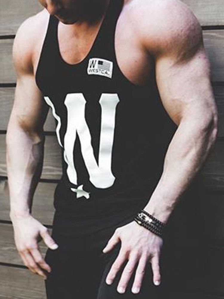 Skriv Ut Slim Letter Summer European Vest